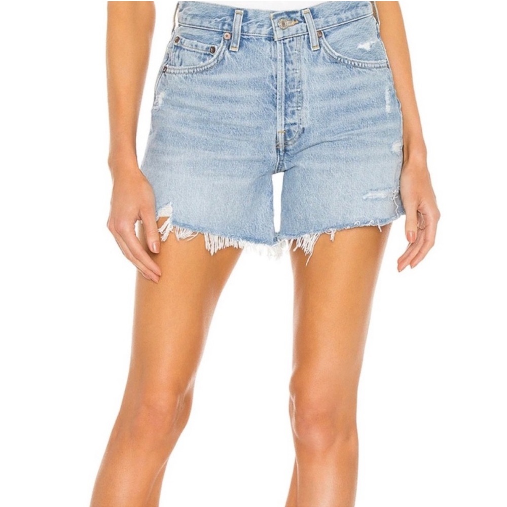 Agolde Parker long shorts. Swapmeet